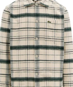 Cotton Plaid Overshirt - Men's
