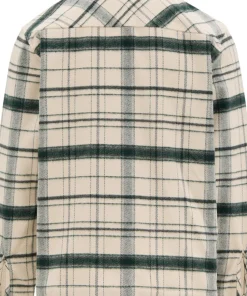 Cotton Plaid Overshirt - Men's