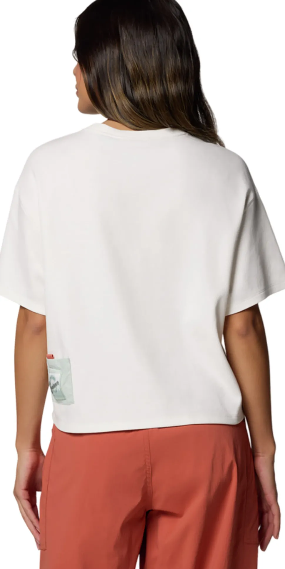 Cove Beach Cropped Pocket T-Shirt - Women's