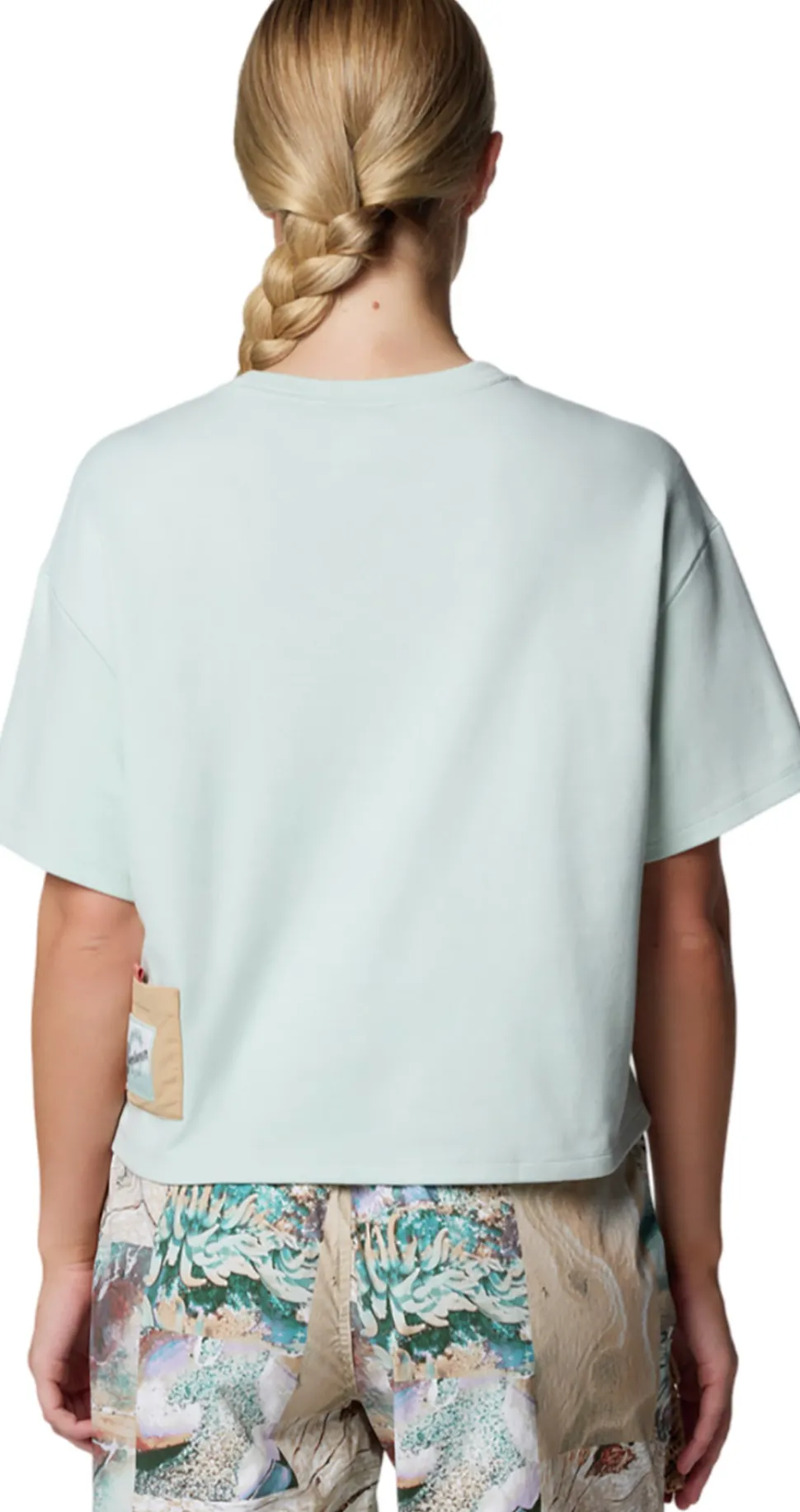 Cove Beach Cropped Pocket T-Shirt - Women's
