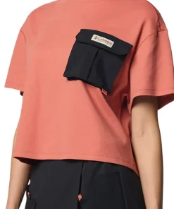 Cove Beach Cropped Pocket T-Shirt - Women's