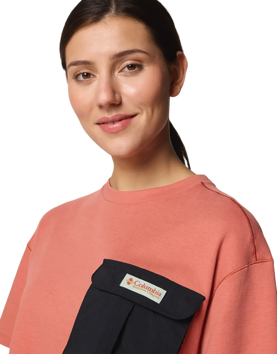 Cove Beach Cropped Pocket T-Shirt - Women's