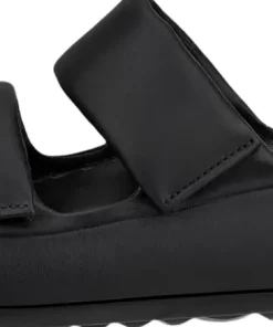 Cozmo Platform Leather Two Strap Sandals - Women's
