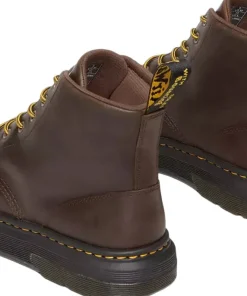Crewson Crazy Horse Leather Casual Chukka Boots - Unisex