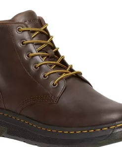 Crewson Crazy Horse Leather Casual Chukka Boots - Unisex