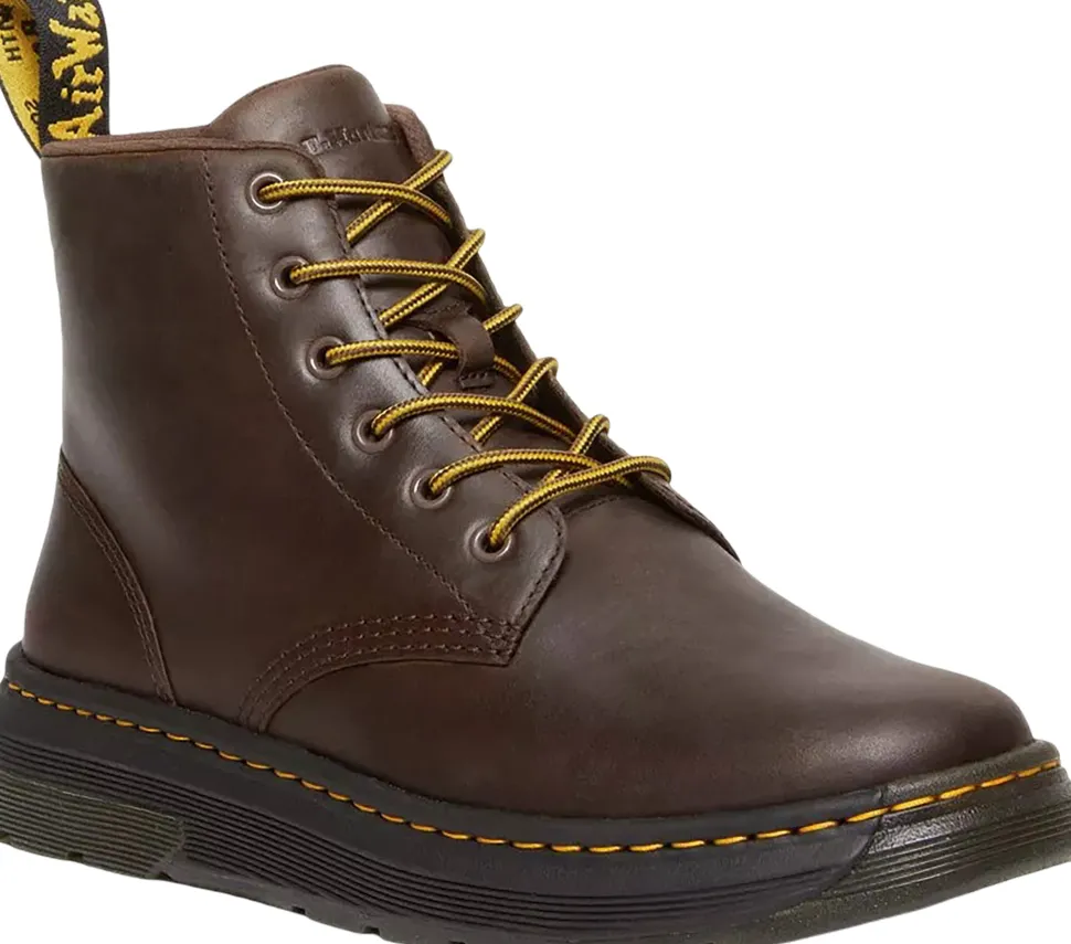 Crewson Crazy Horse Leather Casual Chukka Boots - Unisex