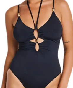 Cutout Cami One-Piece Swimsuit - Women's