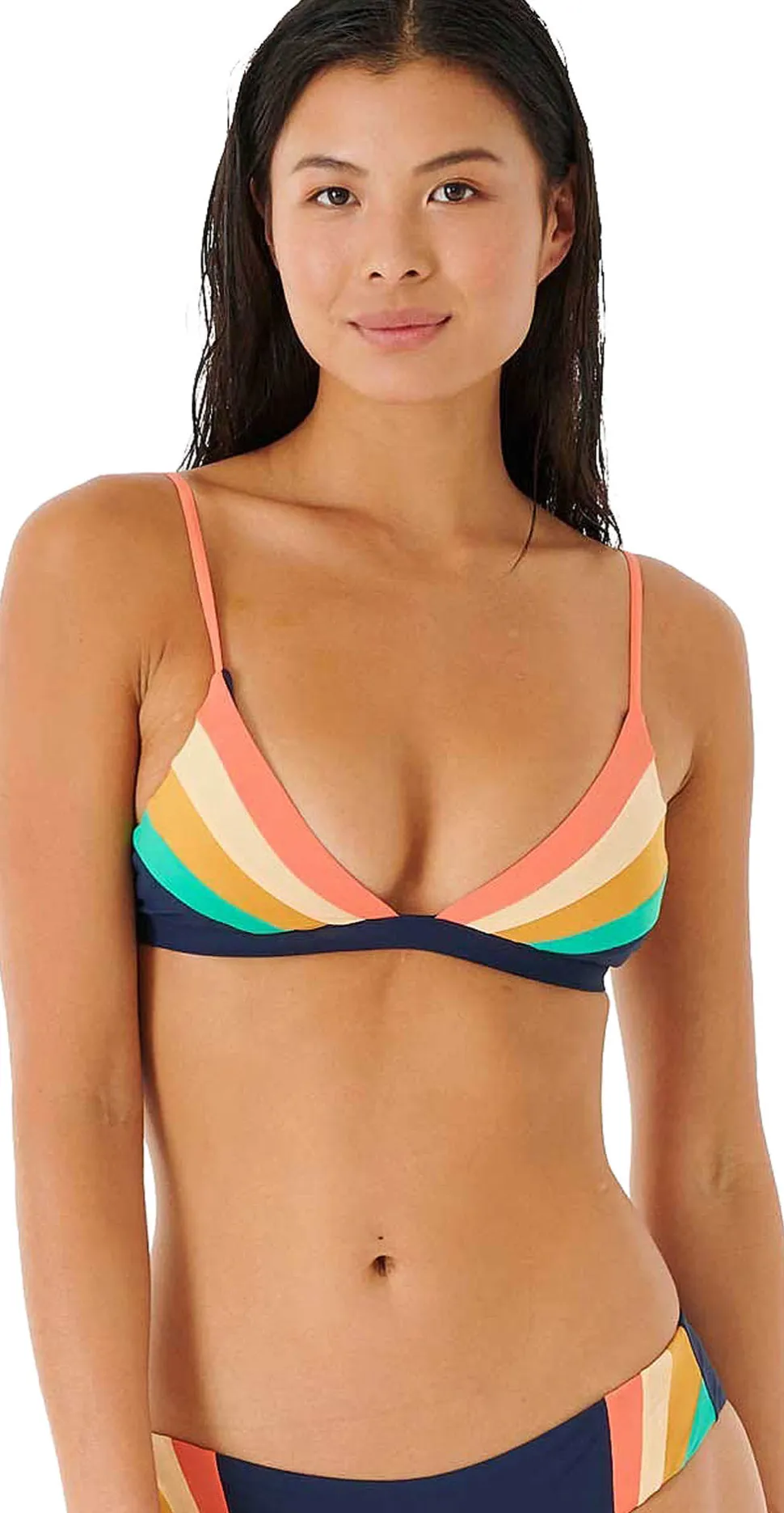 Day Break Multi Fixed Tri Bikini Top - Women's