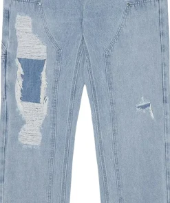 Destroyed Carpenter Denim Jeans - Men's