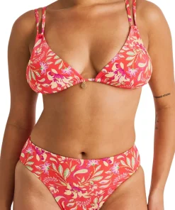 Double Strap Triangle Bikini Top - Women's
