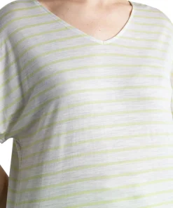 Drayden Merino Blend Stripe Reversible Top - Women's