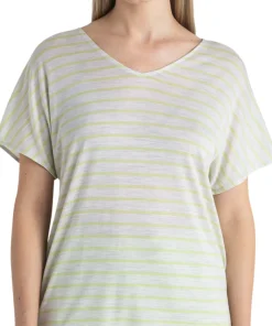 Drayden Merino Blend Stripe Reversible Top - Women's