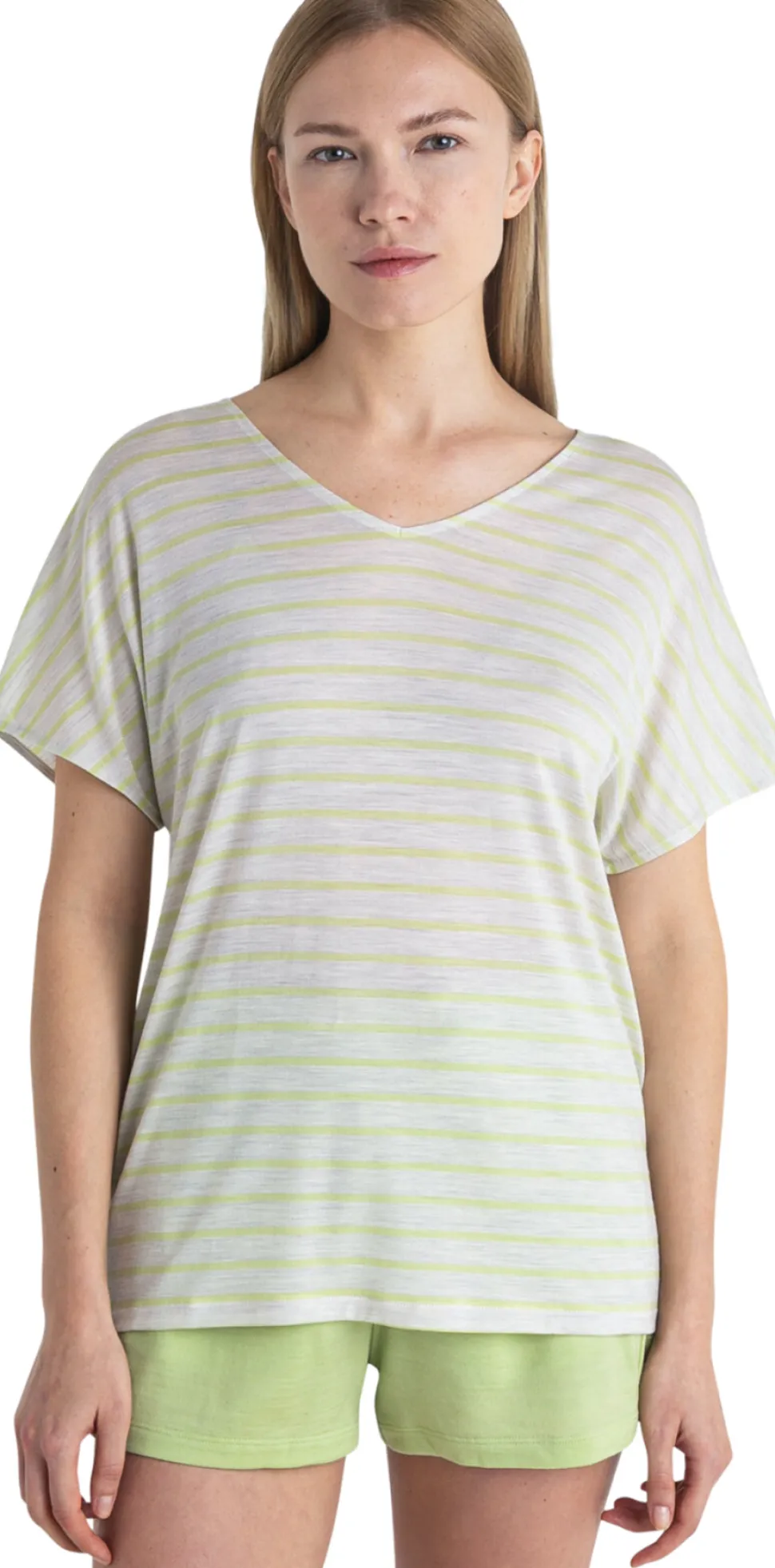 Drayden Merino Blend Stripe Reversible Top - Women's