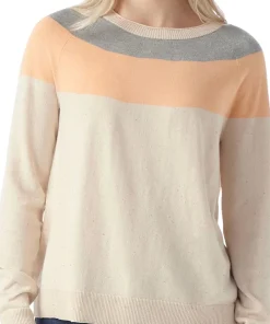 Edgewood Colorblock Crew Neck Sweater - Women's