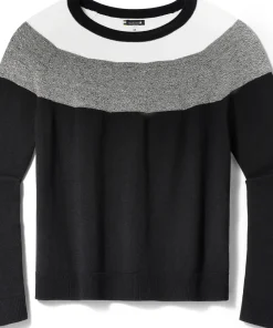 Edgewood Colorblock Crew Neck Sweater - Women's
