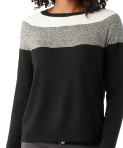 Edgewood Colorblock Crew Neck Sweater - Women's