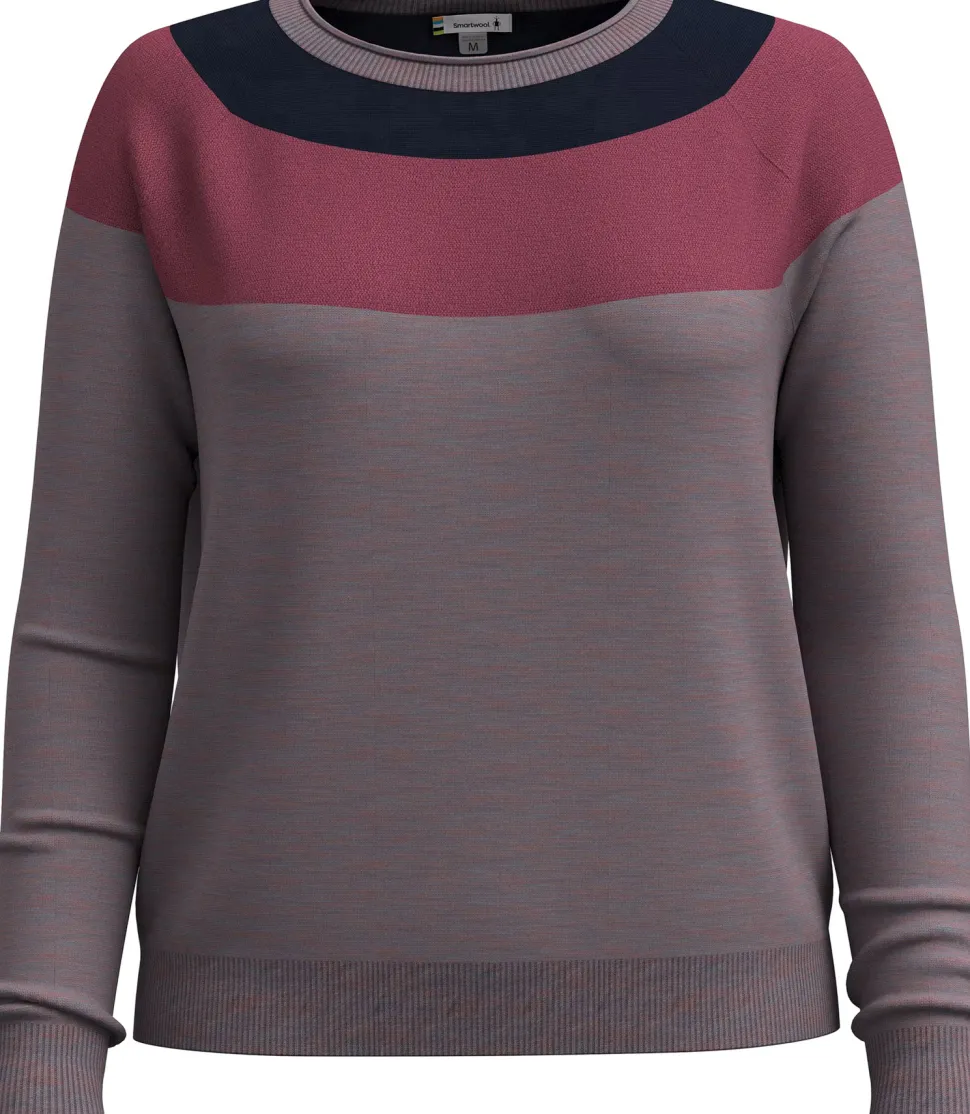 Edgewood Colorblock Crew Neck Sweater - Women's