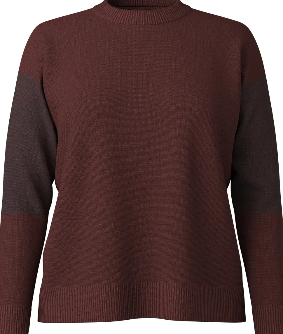 Edgewood Colorblock Crew Neck Sweater - Women's
