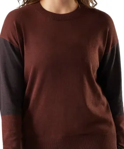 Edgewood Colorblock Crew Neck Sweater - Women's