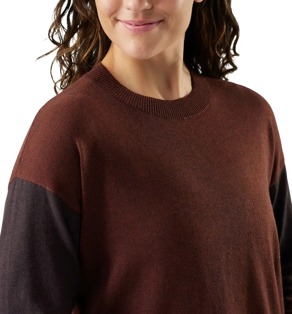 Edgewood Colorblock Crew Neck Sweater - Women's