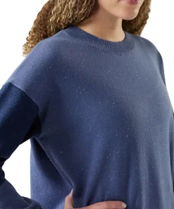 Edgewood Colorblock Crew Neck Sweater - Women's