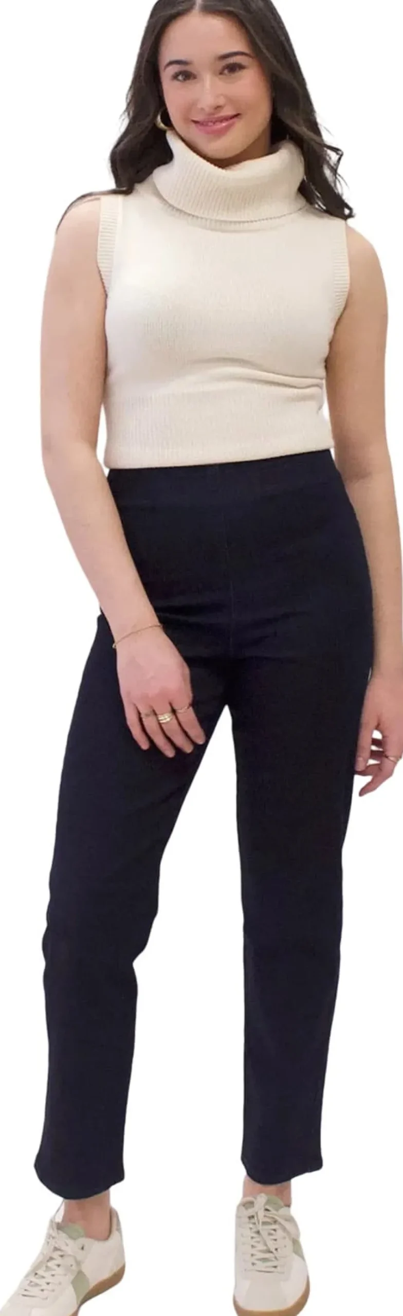 Emily High-Rise Slim Pull On Jeans 28" - Women's