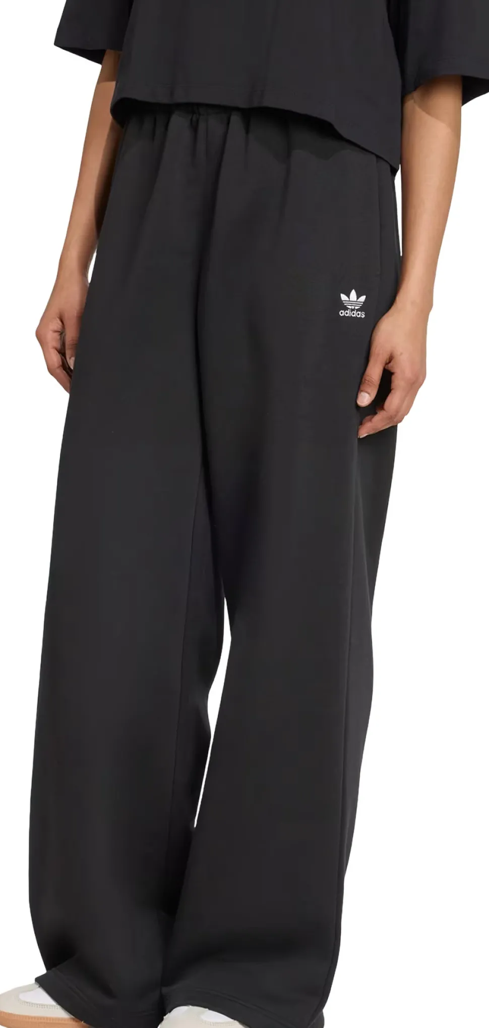 Essentials Wide Leg Fleece Pants - Women's