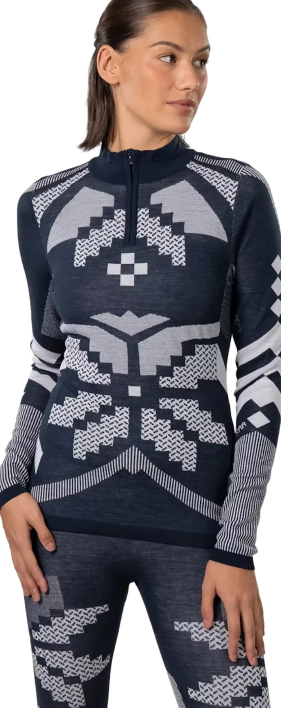 Faith Half-Zip Base Layer Top - Women's