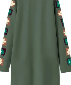 Fantasy Field Long-Sleeve Dress - Girls