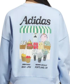 Farmers Market Graphic Sweatshirt - Women's