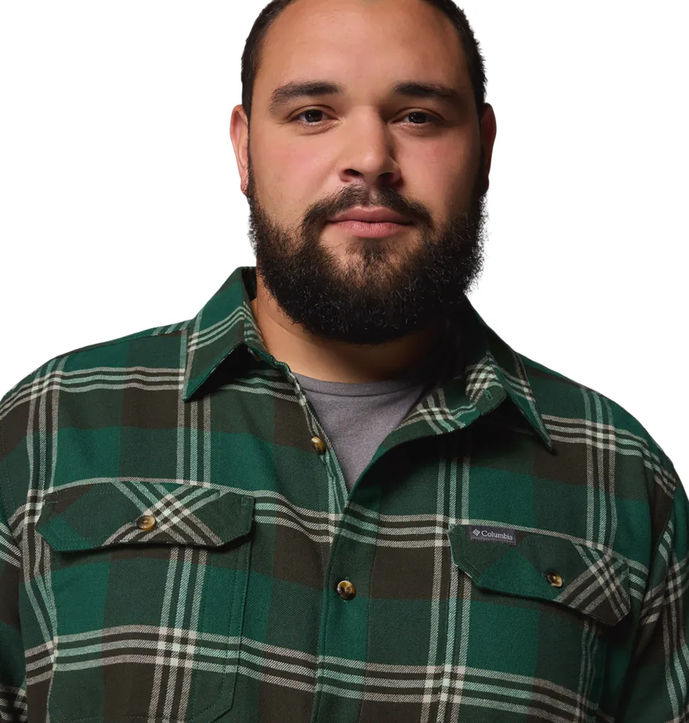 Flare Gun Stretch Flannel Shirt Big Size - Men's