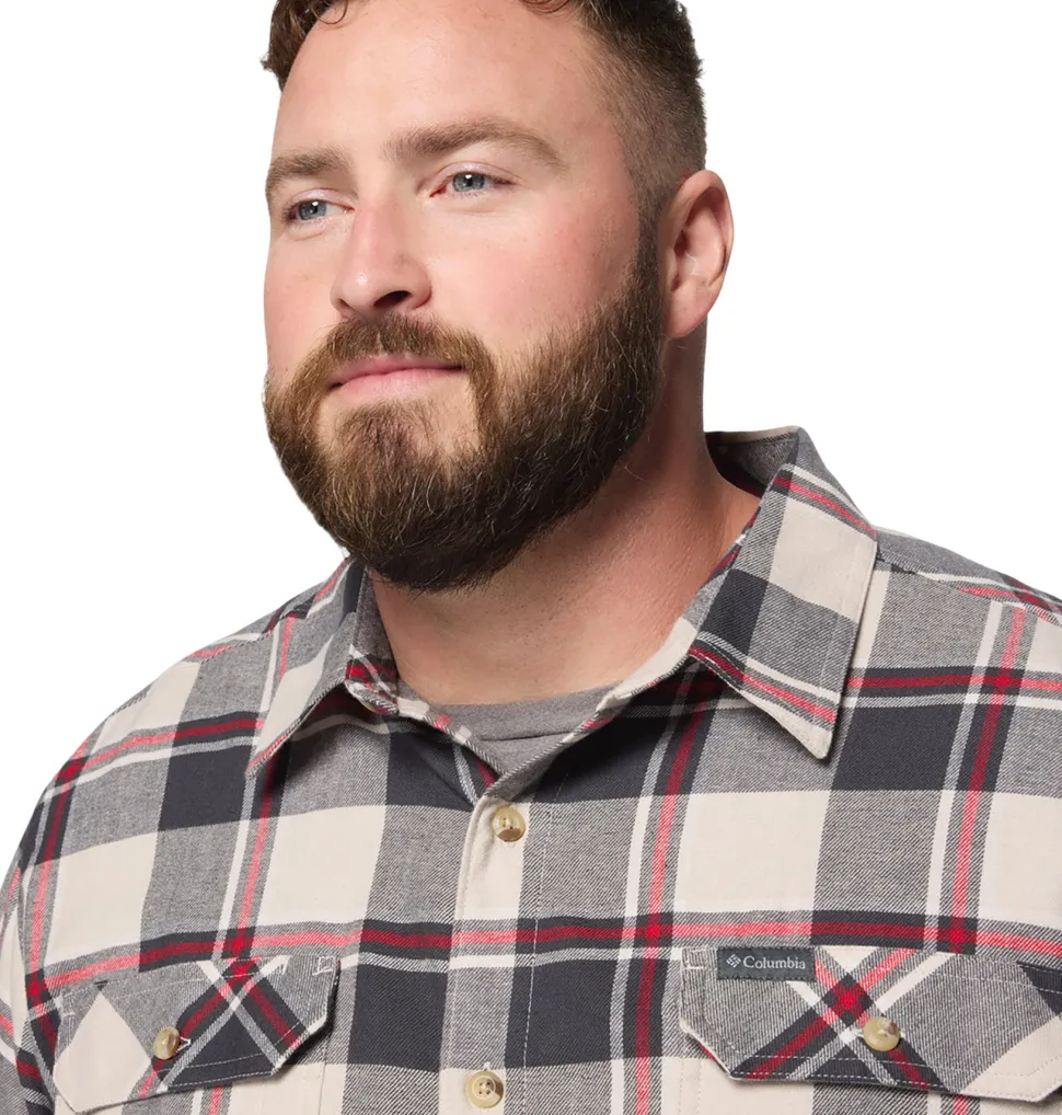 Flare Gun Stretch Flannel Shirt Big Size - Men's