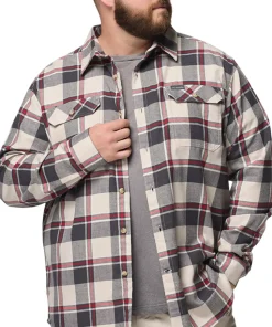 Flare Gun Stretch Flannel Shirt Big Size - Men's