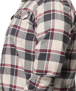 Flare Gun Stretch Flannel Shirt Big Size - Men's