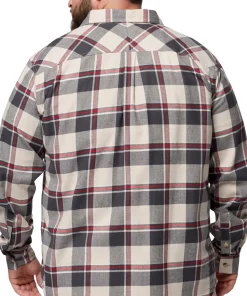 Flare Gun Stretch Flannel Shirt Big Size - Men's