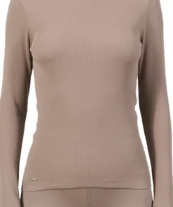 Flora Slim Ribbed Long-Sleeve Top - Women's