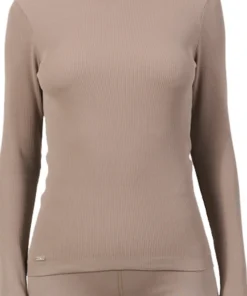 Flora Slim Ribbed Long-Sleeve Top - Women's