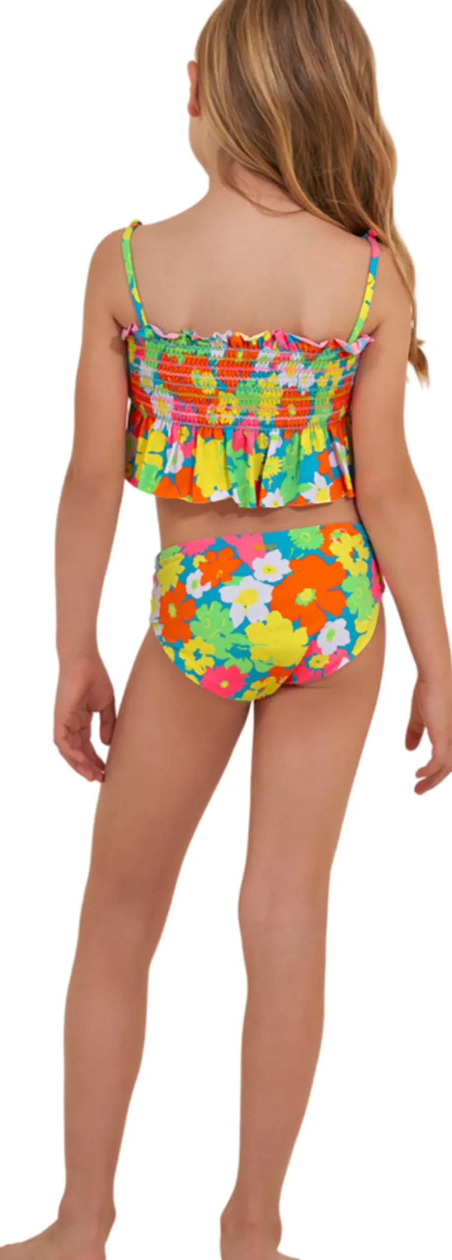 90Floral Fiesta Bikini Set - Girls