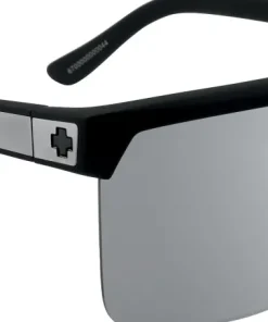 Flynn 5050 Sunglasses - Soft Matte Black - HD Plus Gray Green Lens