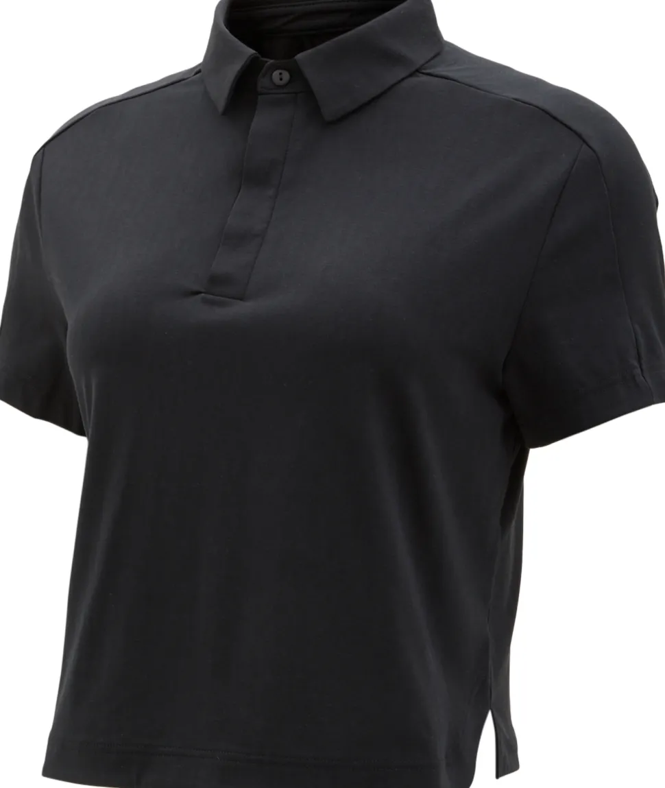 Free To Be Crop Polo - Women's