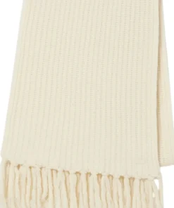 Fringed Wool Scarf - Women's