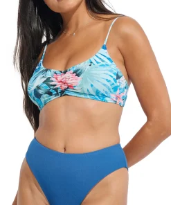 Front Shirred Bralette - Women's
