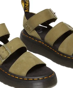 Gryphon Quad Leather Platform Sandals - Women's