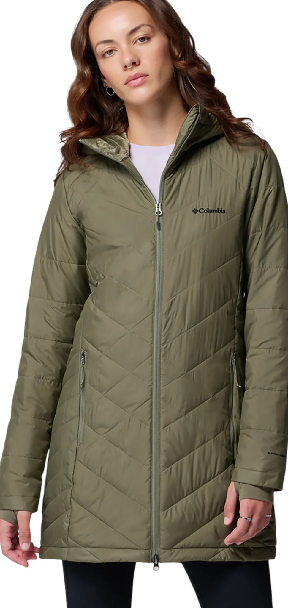 Heavenly Long Hooded Jacket - Women's