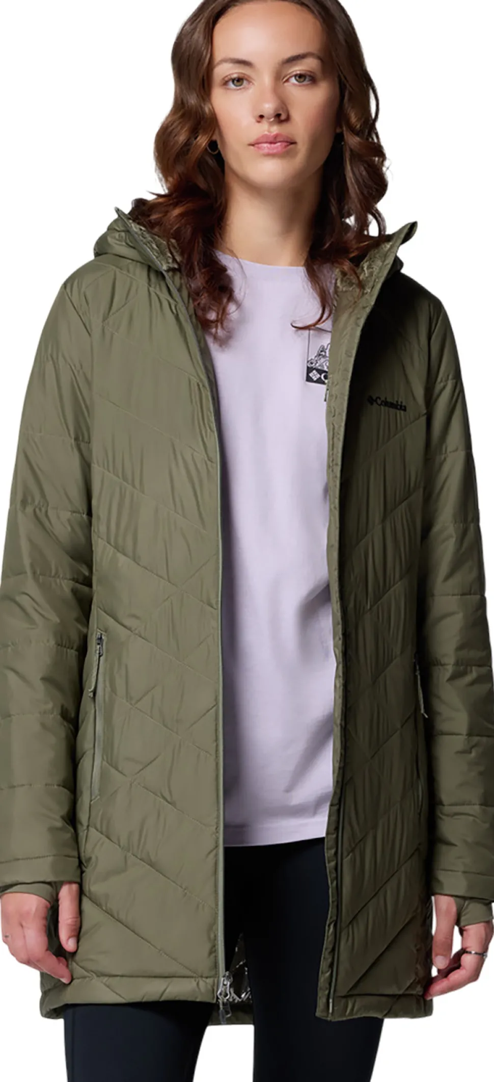 Heavenly Long Hooded Jacket - Women's