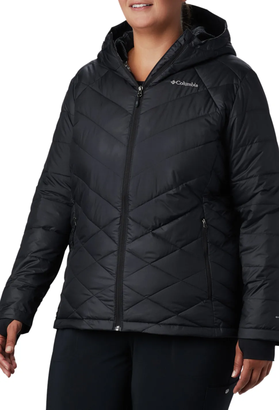 Heavenly Plus Size Hooded Jacket - Women's