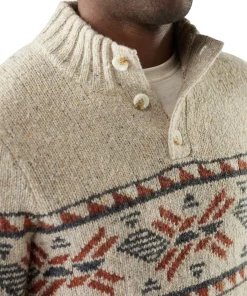 Heavyweight Henley Sweater - Men’s