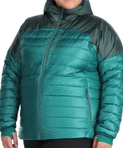 Helium Down Plus Size Hoodies - Women's