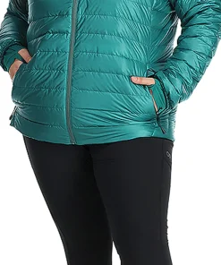 Helium Down Plus Size Hoodies - Women's