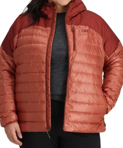 Helium Down Plus Size Hoodies - Women's